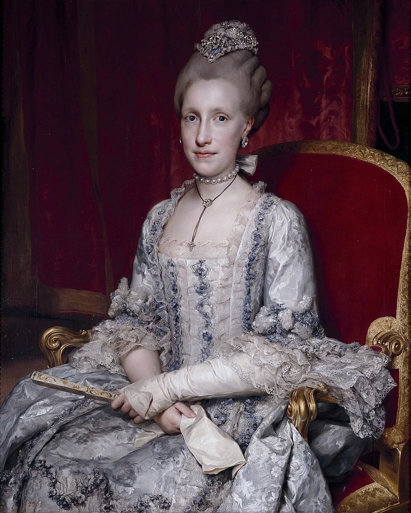 Ritratto di Maria Luisa di Borbone Spagna, granduchessa di Toscana - Museo del Prado, Madrid